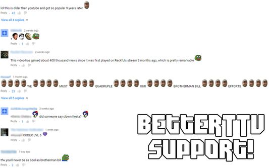 BetterTTV Support!