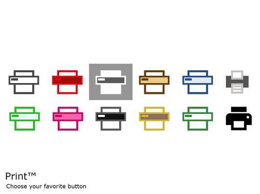 Choose your favorite Print button in your Firefox web browser. This from the designed icon, regular icon or the Google Material Design Print button.