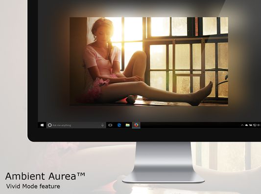 Ambient Aurea Firefox extension - Vivid Mode: Girl Wallpaper