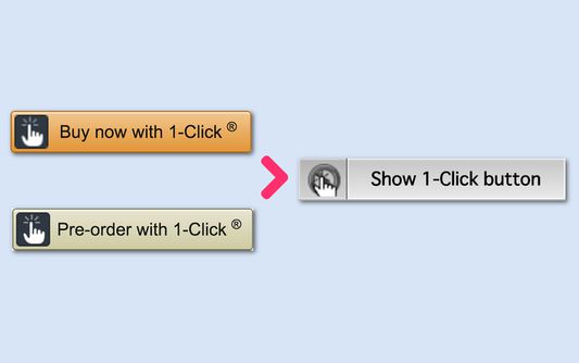 1-Click buttons get replaced with 