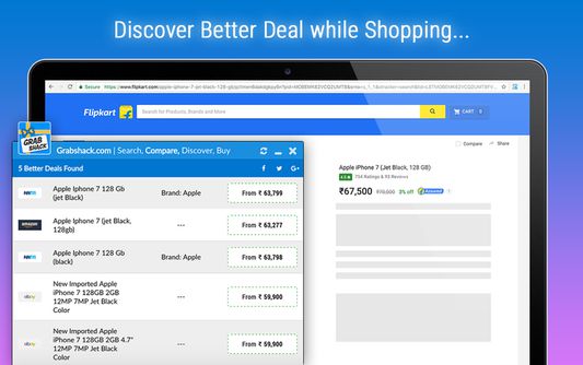 Automatically Discover Better Deals while Shopping!