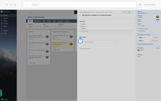 Make it as small as an icon and place it anywhere on the screen