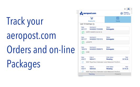 Track your aeropost.com orders