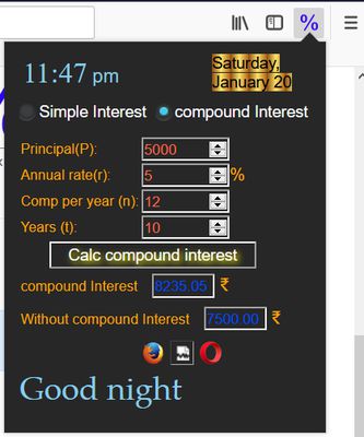 compound Interest