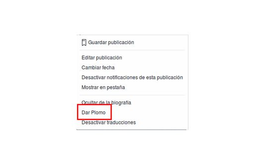 Delete a Facebook publication.