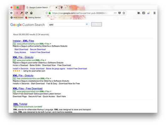 Result page is not modified.
