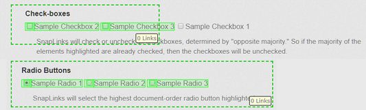 Quickly Lasso Checkboxes or Radio Buttons as Well