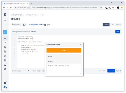 Bitbucket Edit
