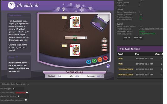 HFGS Blackjack