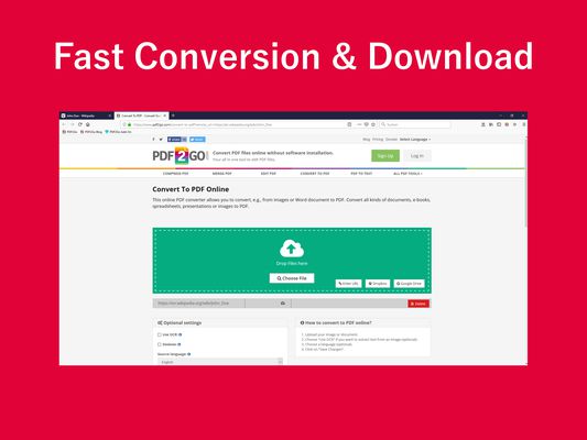 Fast Conversion & Download