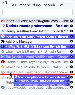 Moving tabs by drag and drop.  For single tabs, just click and drag.  For moving multiple tabs, select tab(s) by ctrl/cmd + click then drag. You can also use shift + click to select a range.