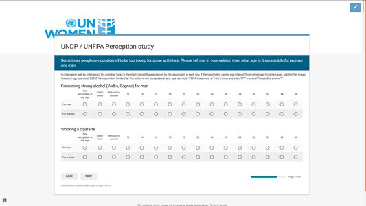 An add on changes appearance of google forms and aligns multiple questions on the same horizontal line