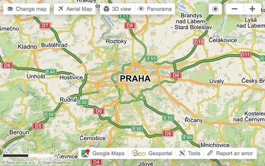 MapSwitcher buttons added to Mapy.cz