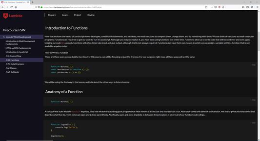 Code view