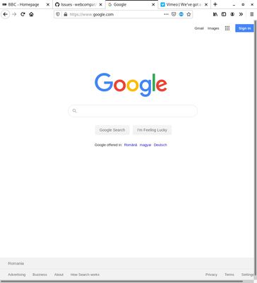 Google has more than 9 issues so you get an infinity symbol. Clicking it will send you to the webcompat github issues