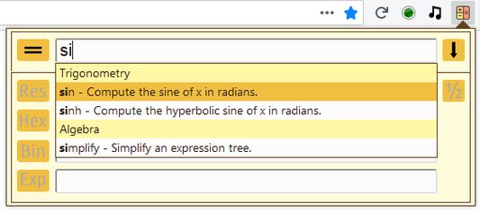 available math functions