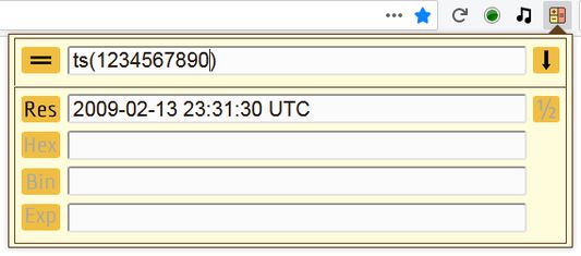 UNIX timestamp to human time converter