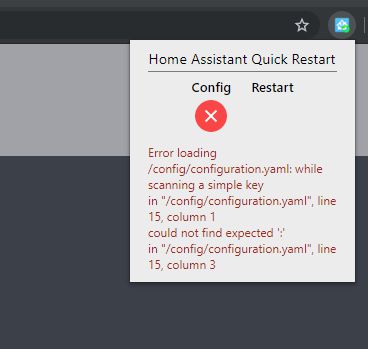 Config Error Message Showing