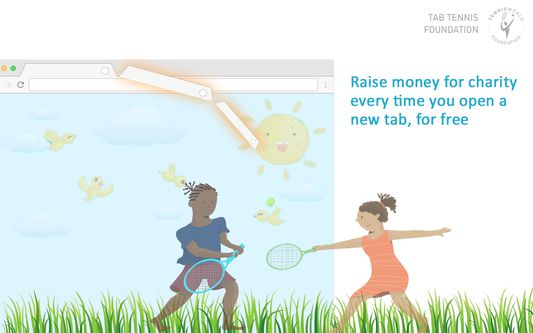 Raise money for charity every time you open a new tab, for free