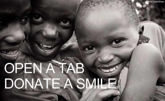 Open a TAB, donate a smile
