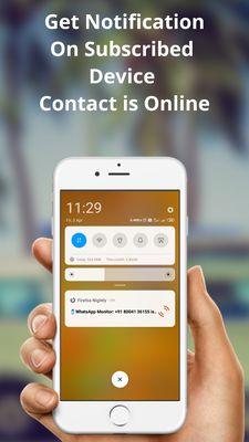 Get Notification various Devices When WhatsApp Contact Become Online