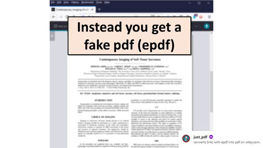 Instead you get a fake pdf (epdf)