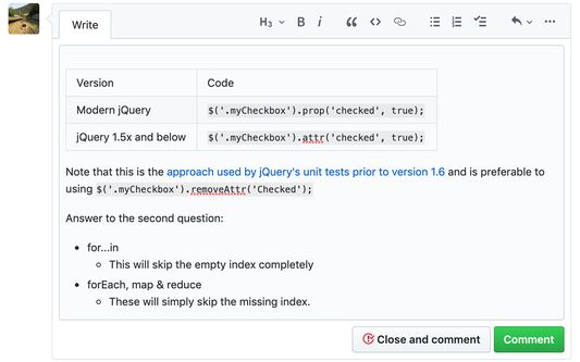 GitHub Writer general view