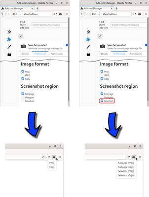 Changing the Add-on settings for 