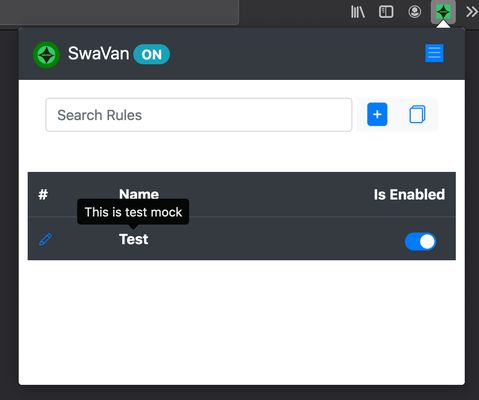 Added new rules page