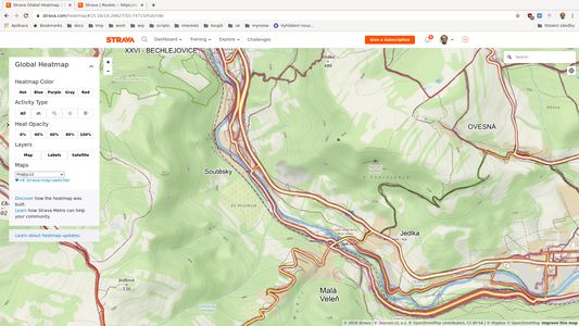 Strava Global Heatmap