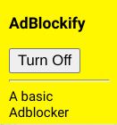 A simple ad blocker for firefox.