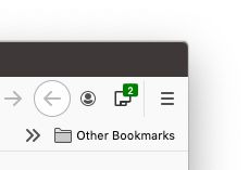 Display number of open tabs