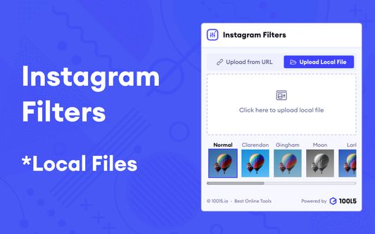 Instagram Filters via local image file