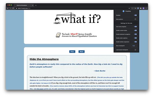 Content elements are expanded seamlessly in-place with site-specific settings.