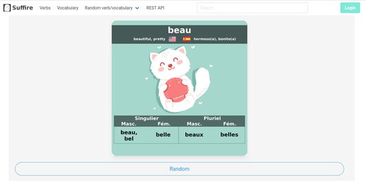 Suffire | Random vocabulary