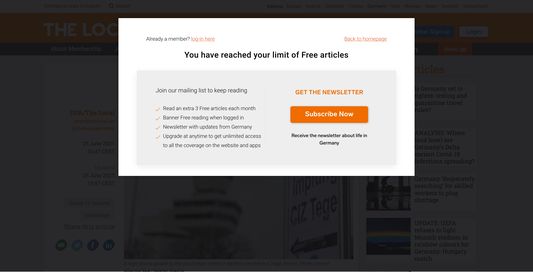 Without TheLocal Unlimited - free reading limit reached :(