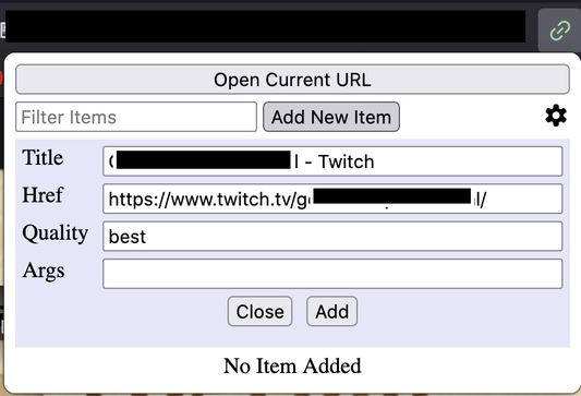 Add new item
