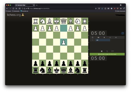 While playing you cannot see the name of your opponent nor their rating.