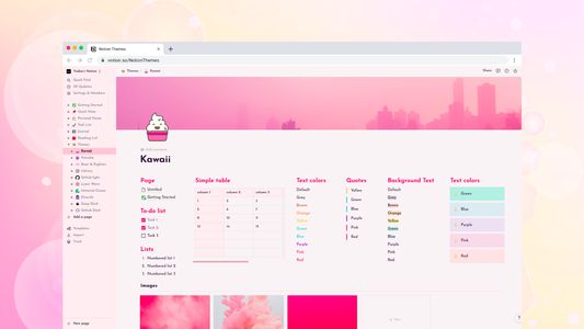 Kawaii Theme