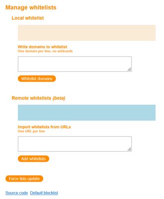 Options page (part 2)