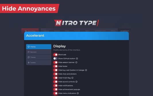 Hide Annoyances