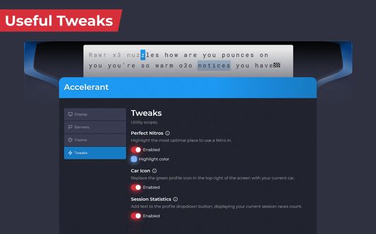 Useful Tweaks