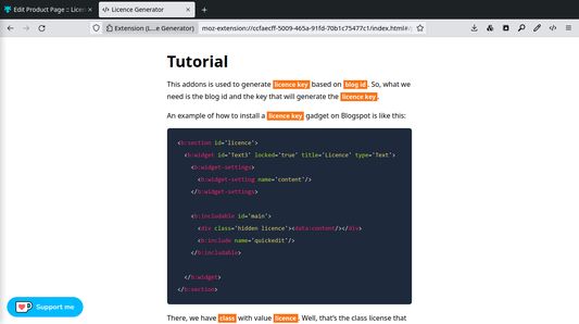 Tutorial about how to decrypt the licence key