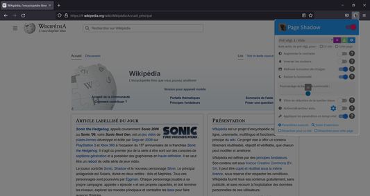 Decrease brightness and Attenuate images colors functions