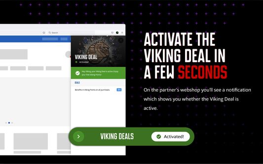 Never forget to grab your Viking Deal!