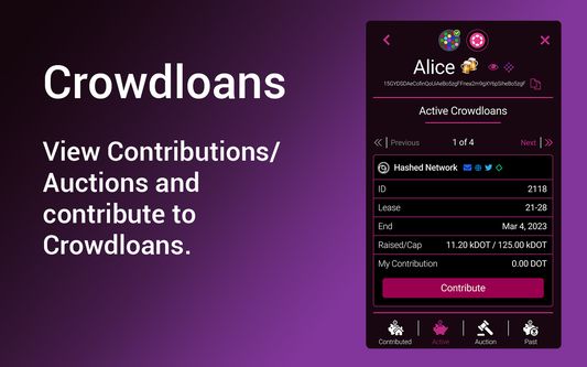 Crowdloans