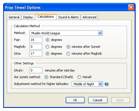 Calculation Methods