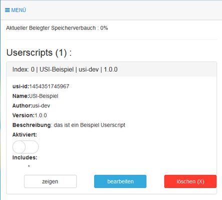 Userscript Listing