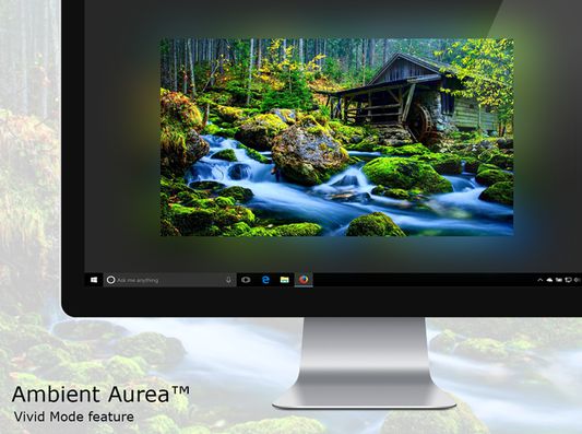 Ambient Aurea Firefox extension - Vivid Mode:  Nature Wallpaper