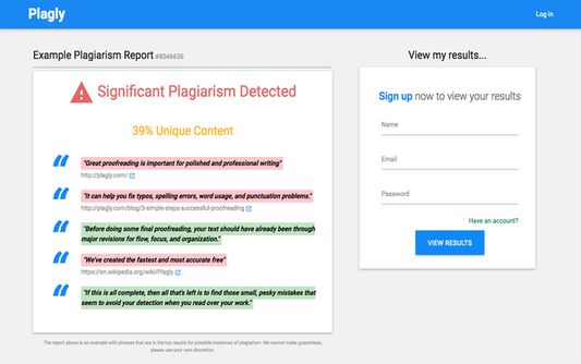 We've created the fastest and most accurate free plagiarism checker tool to help students, teachers, and SEO professionals easily and more efficiently detect plagiarism and duplicate content.